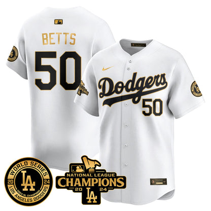 LAD World Series NL Champions Jersey - Stitched