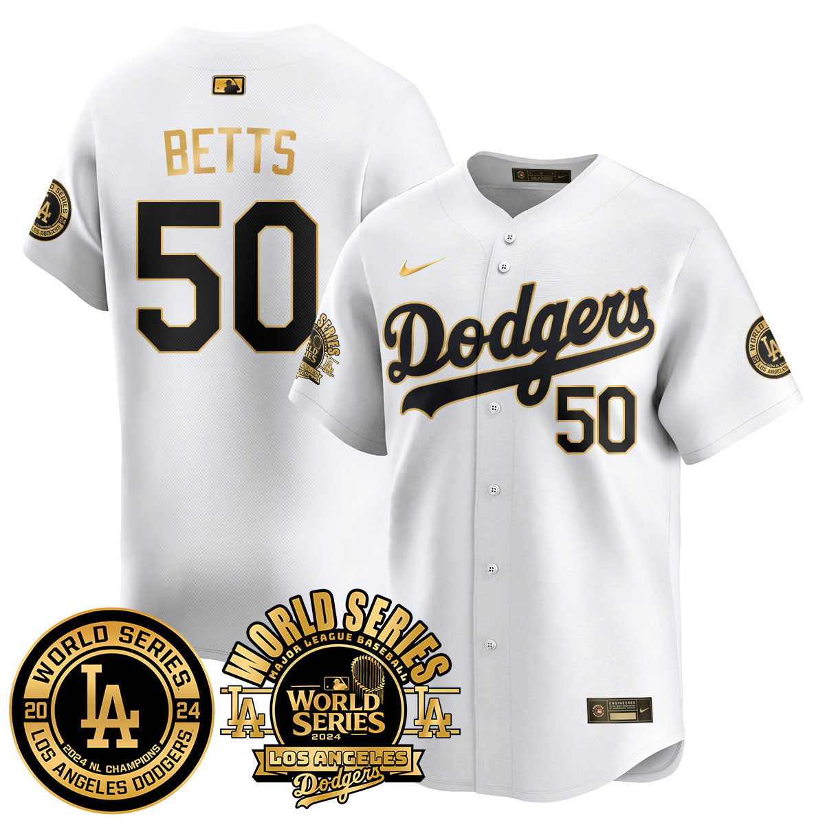LAD World Series 2024 Jersey - Stitched