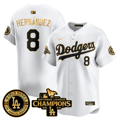 LAD World Series NL Champions Jersey - Stitched