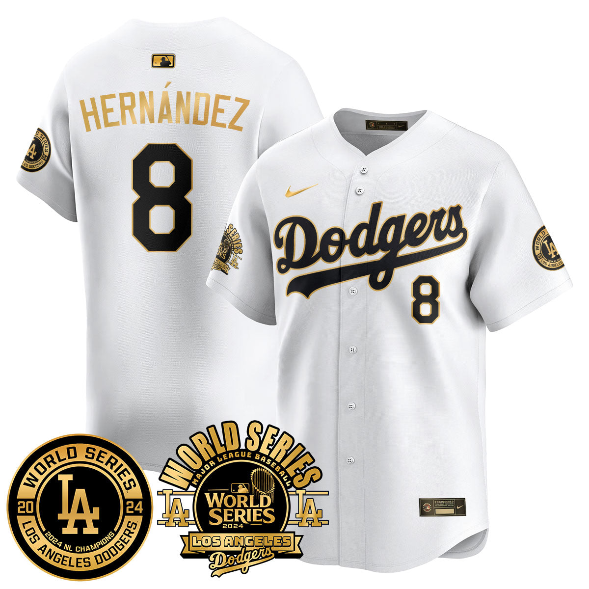 LAD World Series 2024 Jersey - Stitched