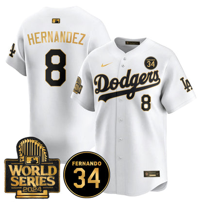 Dodgers Fernando Valenzuela Memorial Jersey - Stitched