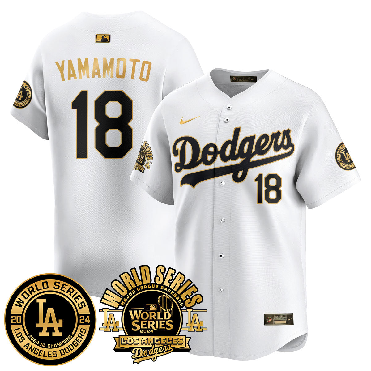 LAD World Series 2024 Jersey - Stitched