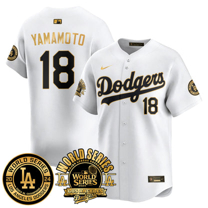 LAD World Series 2024 Jersey - Stitched