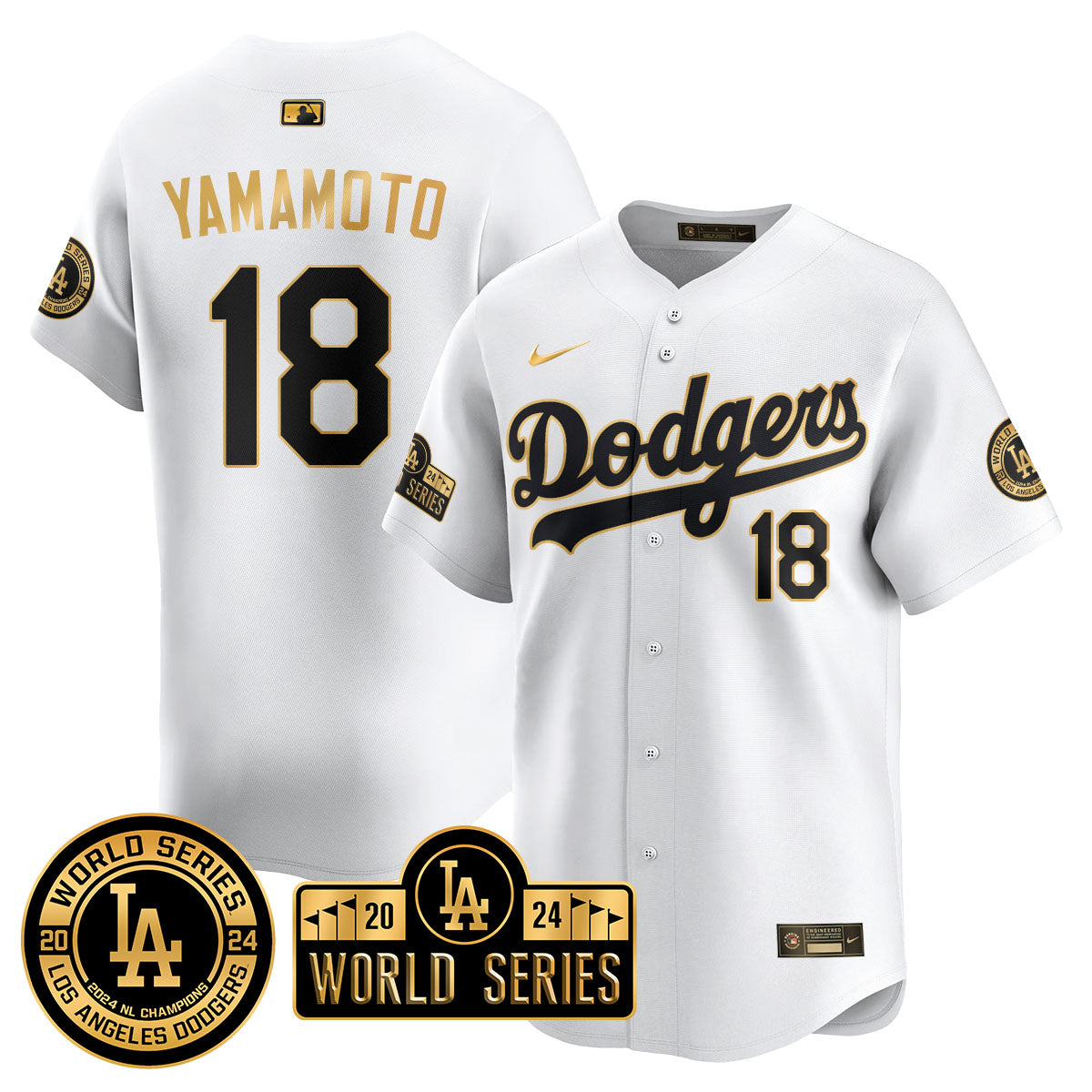 LAD World Series 2024 Jersey - Stitched