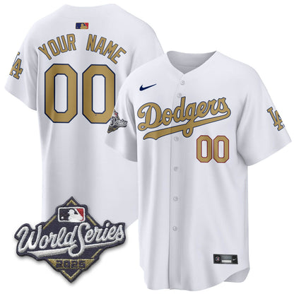 Custom LAD 2025 World Series Jersey - Stitched
