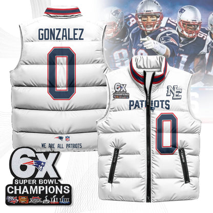 NE 6-Time Champions Unisex Puffer Vest