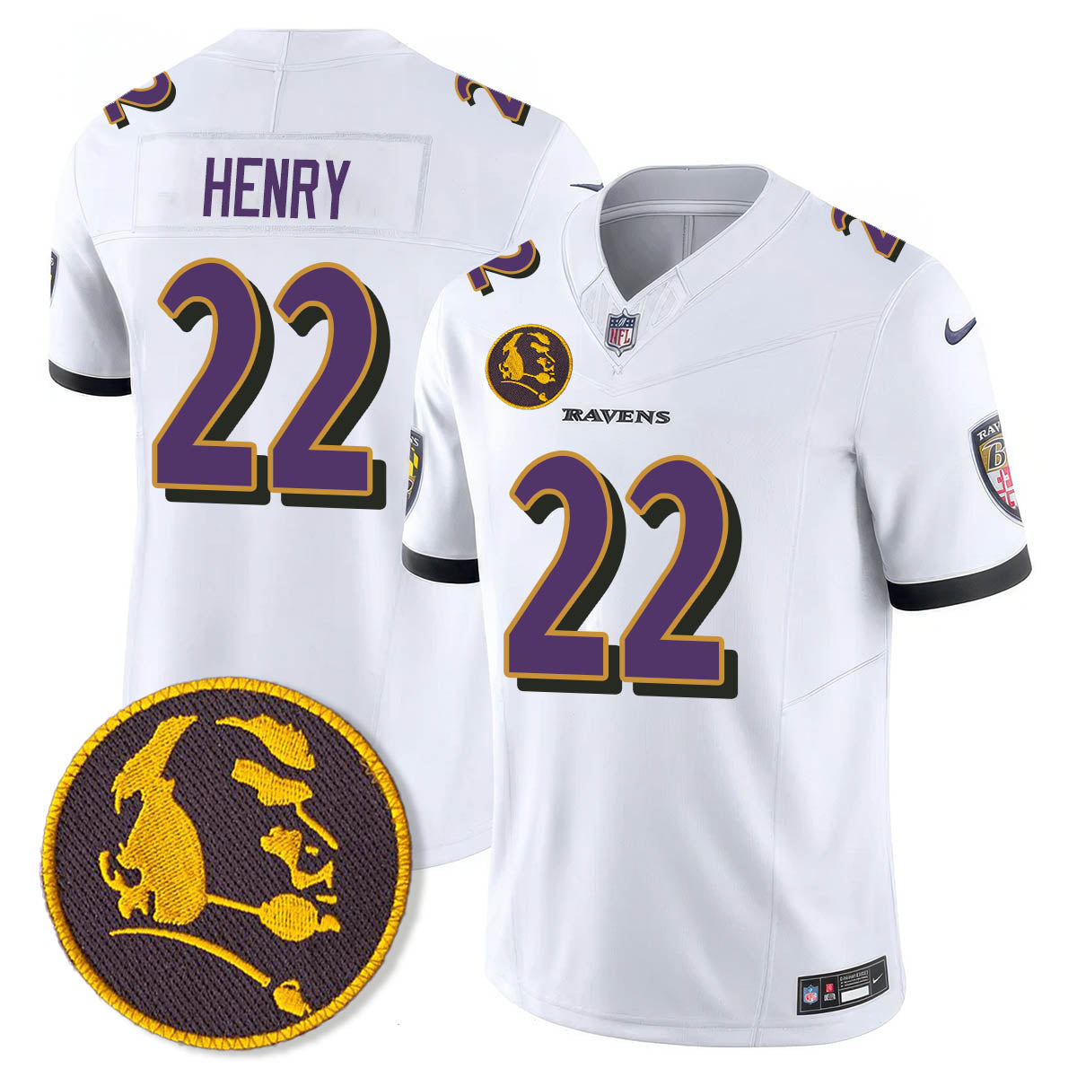 BAL Vapor Limited Jersey - John Madden Patch - Stitched