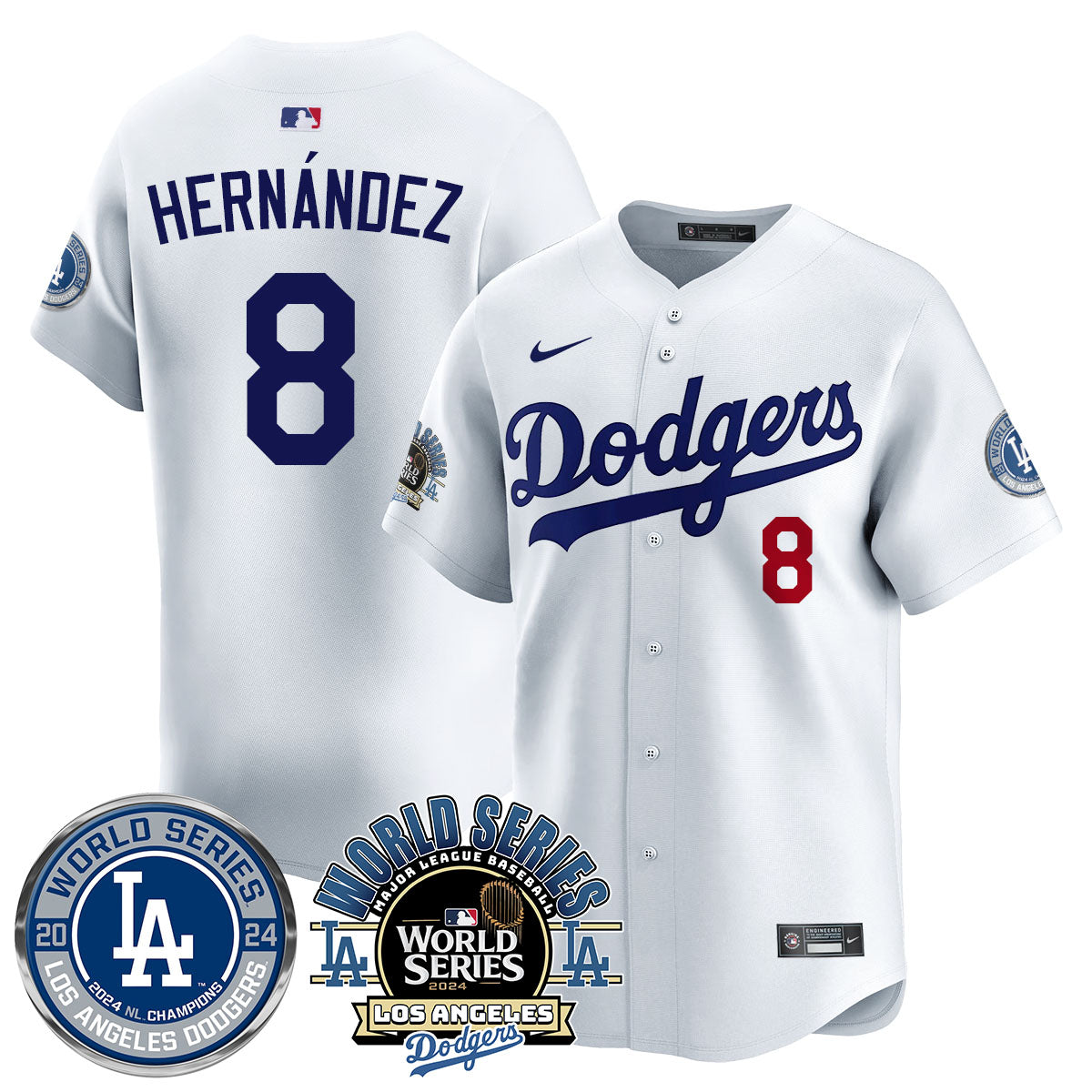 LAD World Series 2024 Jersey - Stitched