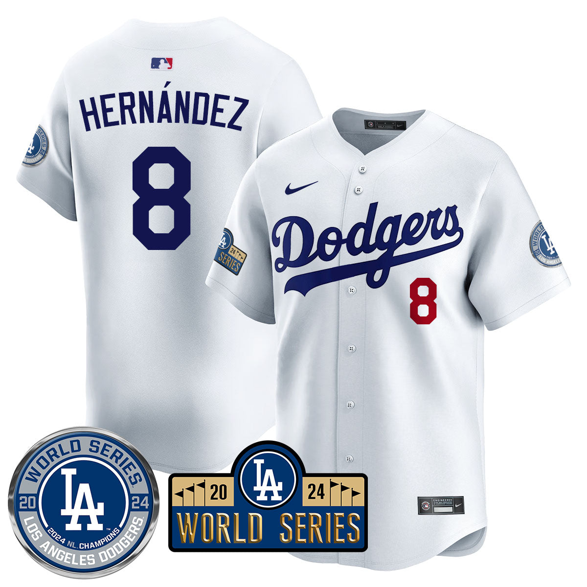 LAD World Series 2024 Jersey - Stitched