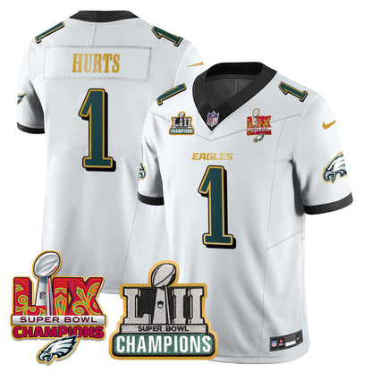 PHI LII-LIX Super Bowl Champions Vapor Limited Gold Jersey - Stitched
