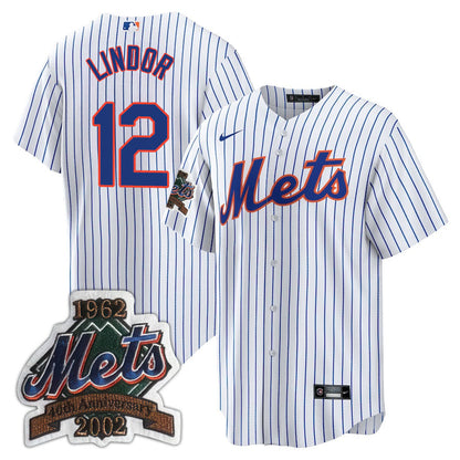 NYM Limited Jersey - 2002 Patch - Stitched