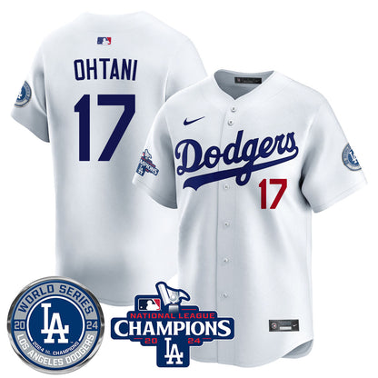 LAD World Series NL Champions Jersey - Stitched