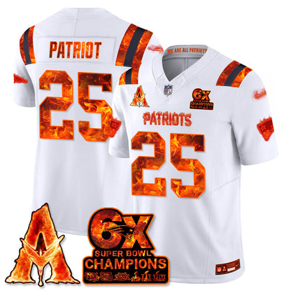 NE x Avatar 3 Fire and Ash Jersey - Stitched