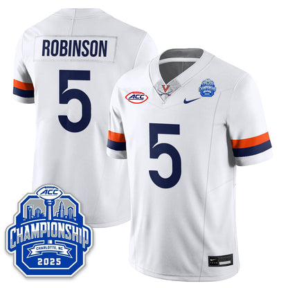 Virginia Football ACC Championship Vapor Limited Jersey - Stitched