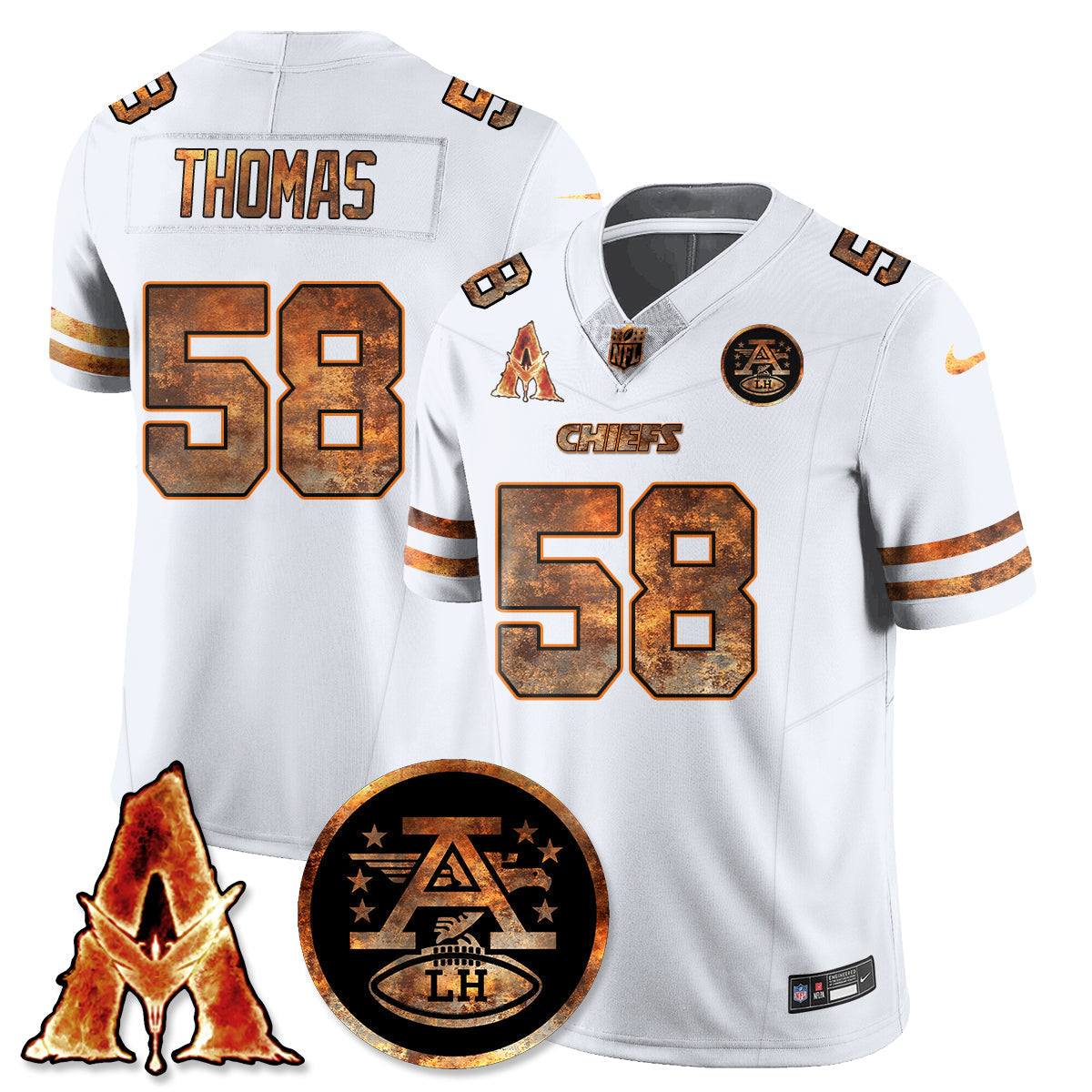 KC x Avatar 3 Fire and Ash Jersey V2 - Stitched