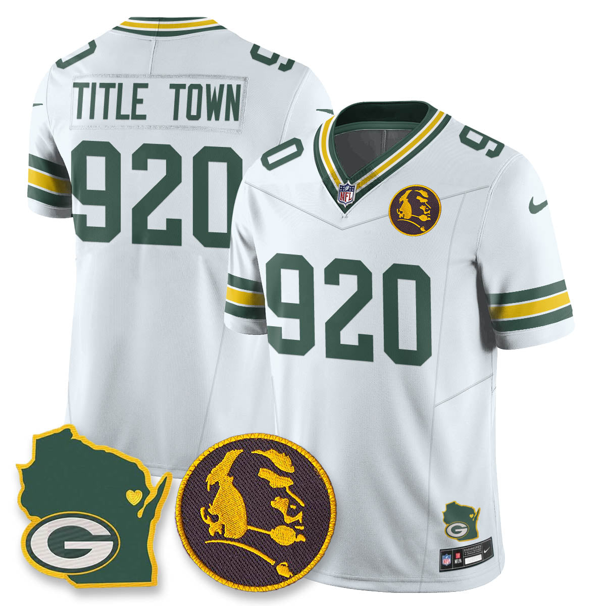 GB Vapor Limited Jersey - John Madden Patch - Stitched
