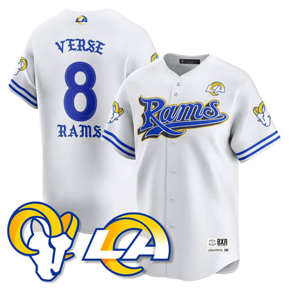 LAR Born x Raised Baseball Jersey - Stitched