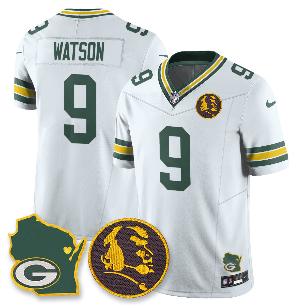 GB Vapor Limited Jersey - John Madden Patch - Stitched