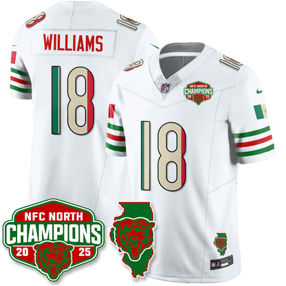 CHI Mexico NFC North Division Champions Vapor Limited Jersey - Stitched