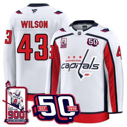 WSH 2025 Premium Jersey - 900 GOALS -  Stitched