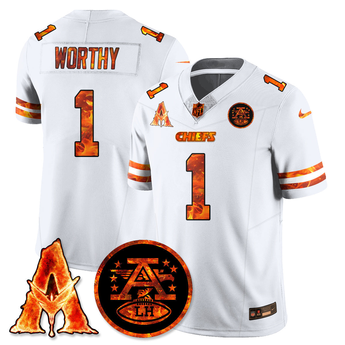 KC x Avatar 3 Fire and Ash Jersey - Stitched