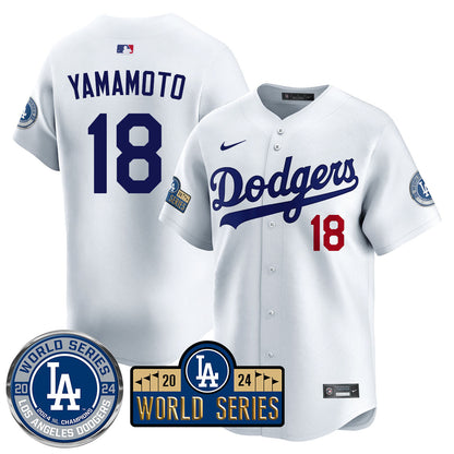 LAD World Series 2024 Jersey - Stitched