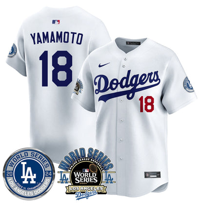 LAD World Series 2024 Jersey - Stitched