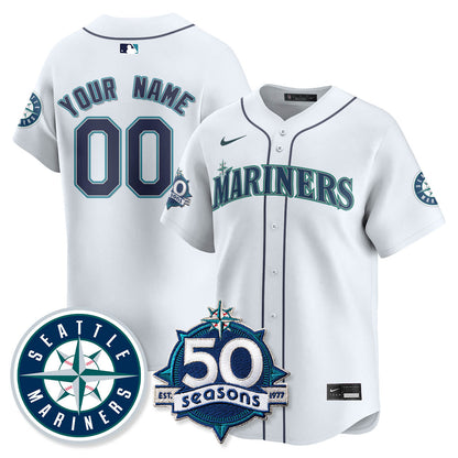 Custom SEA Vapor Premier Limited Jersey - 50th Anniversary - Stitched