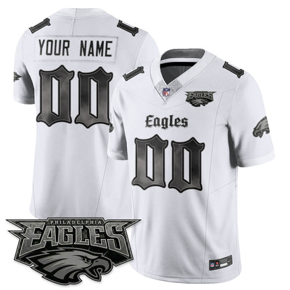 PHI 'Dark Gothic Philly' Vapor Limited Jersey - Stitched