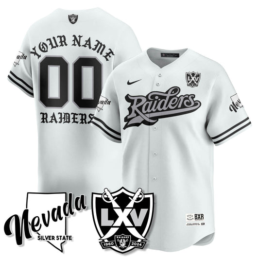 Custom LVR Born x Raised Baseball Jersey - Stitched