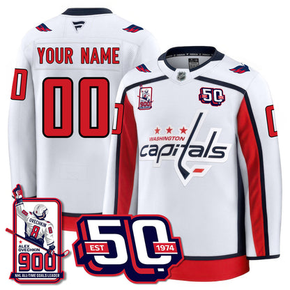 WSH 2025 Premium Jersey - 900 GOALS -  Stitched