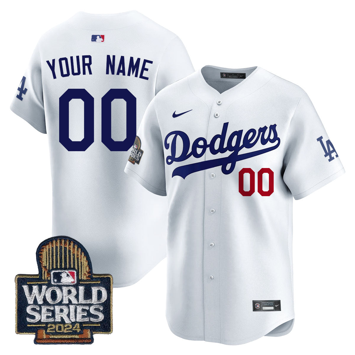LAD World Series 2024 Custom Jersey - Stitched