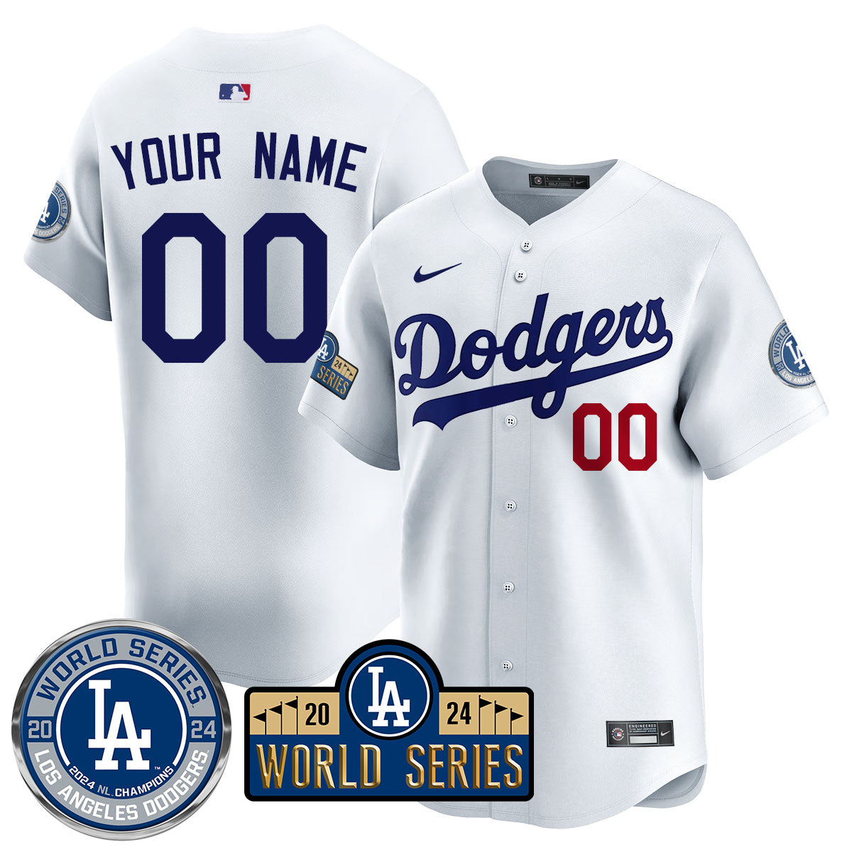 LAD World Series 2024 Custom Jersey - Stitched