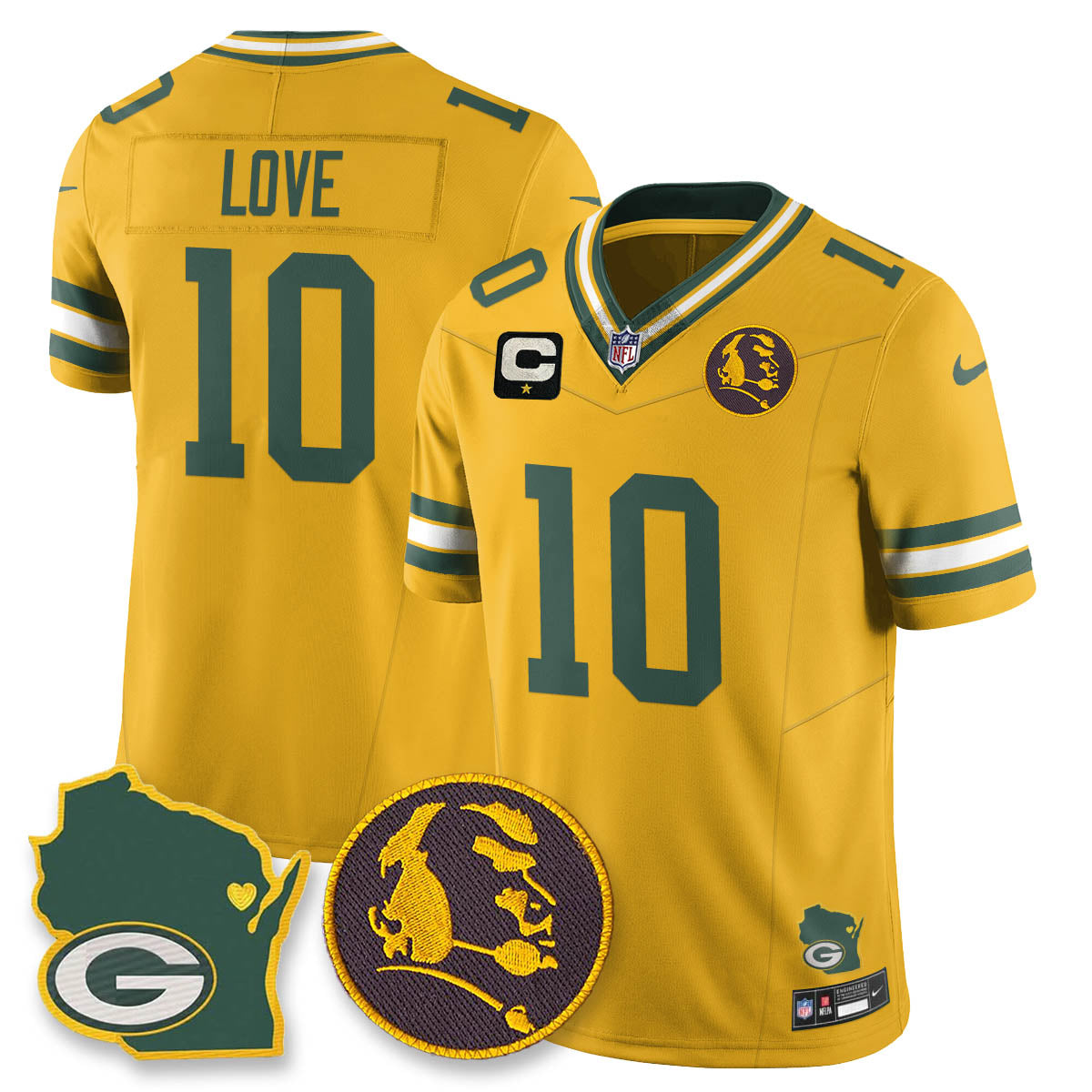 GB Vapor Limited Jersey - John Madden Patch - Stitched