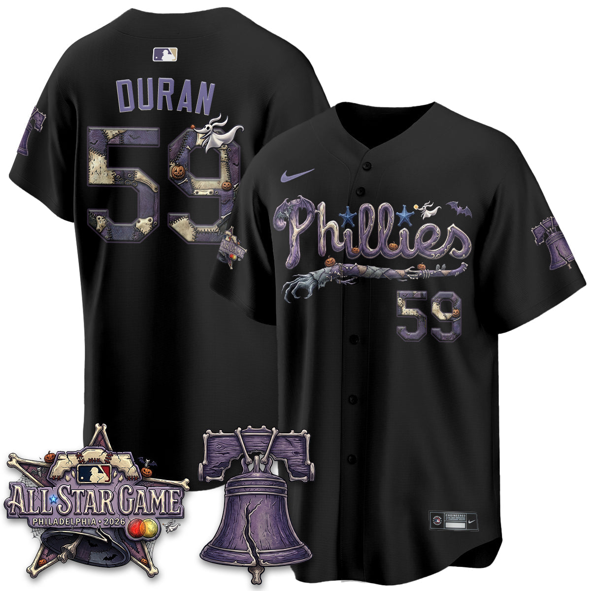 PHI Nightmare Edition Vapor Jersey - Stitched