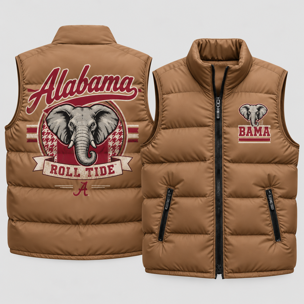 BAMA 2026 Military Appreciation Puffer Vest - Printed