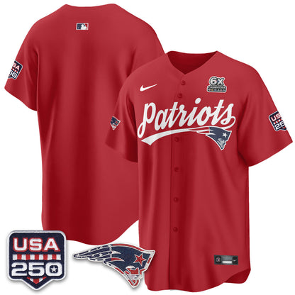 NE America Edition Vapor Jersey - Stitched