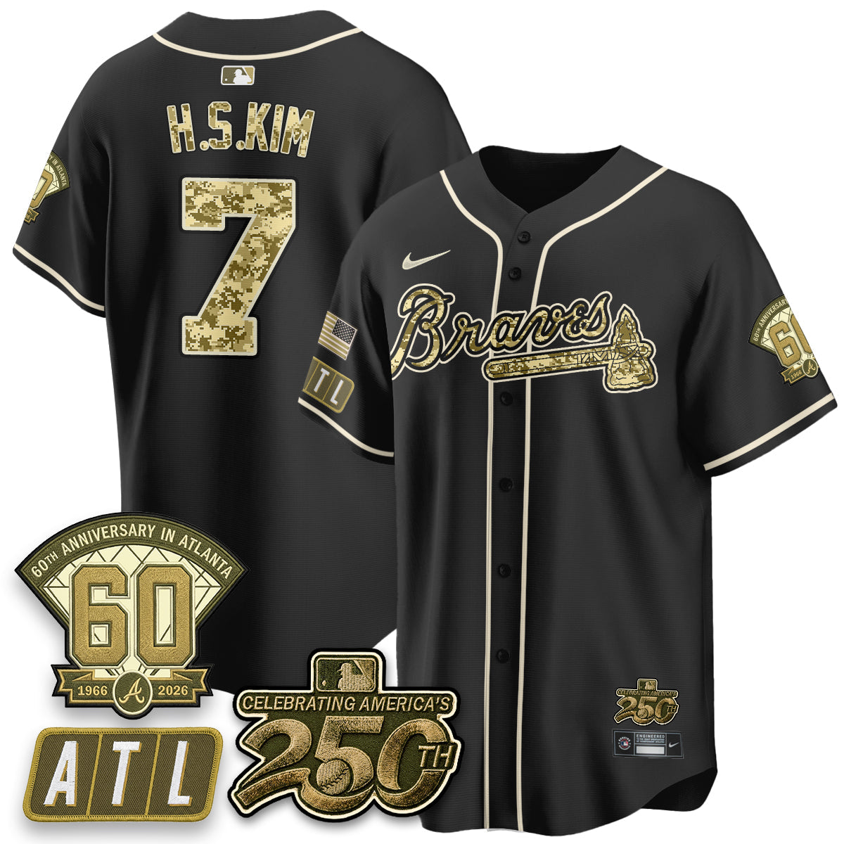 ATL Salute to Service 2026 Vapor Limited Jersey - Stitched