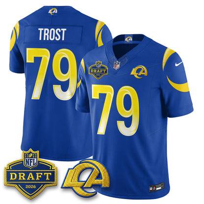 LAR 2026 NFL Draft Jersey - Stitched