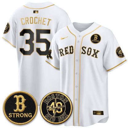 BOS Tim Wakefield Memorial Patch Vaper Premier Limited Jersey - Stitched V2