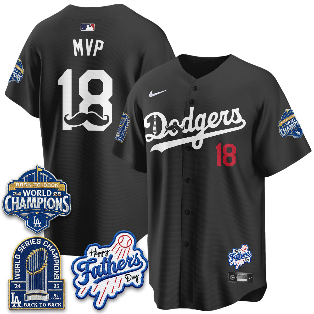 LAD Happy Father's Day 2026 Jersey - Stitched
