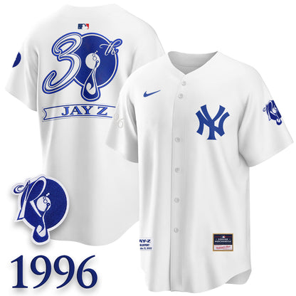 NYY x Jay Z Edition Vapor Jersey V2- Stitched