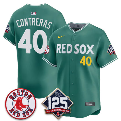 BOS 125th Anniversary Patch Vapor Jersey - Stitched-DTD
