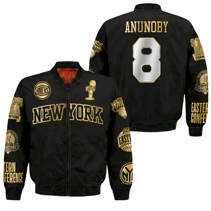 NYK 2026 NBA Finals Champions Limited Edition Bomber Jacket - Printed