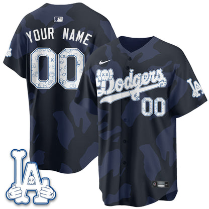 LAD x KAWS Edition Vapor Custom Jersey V2- Stitched