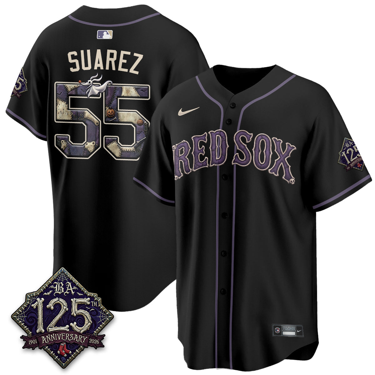 BOS Nightmare Vapor Limited Jersey - Stitched