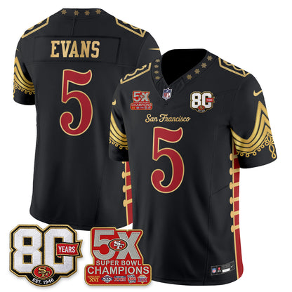SF Xmas Nutcracker Edition Vapor Jersey - Stitched