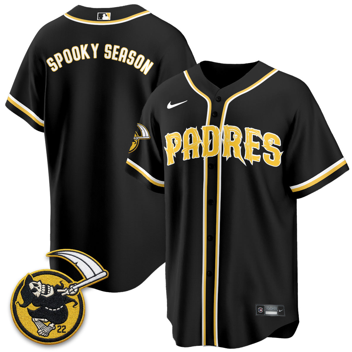 SD x Grim Reaper Vapor Jersey - Stitched