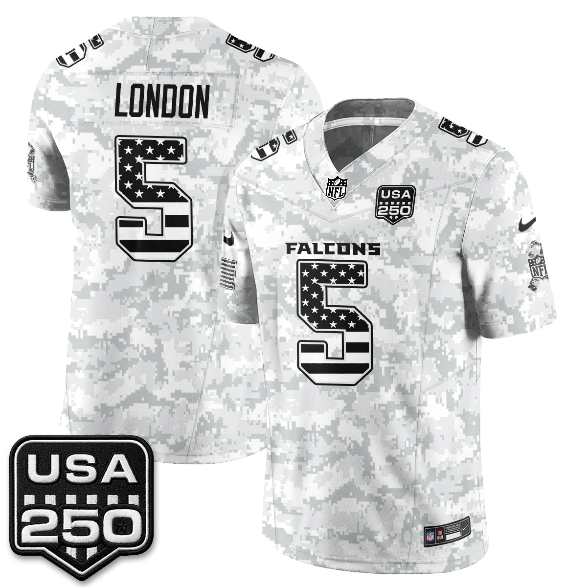 ATL 2026 Salute to Service Vapor Jersey - Stitched
