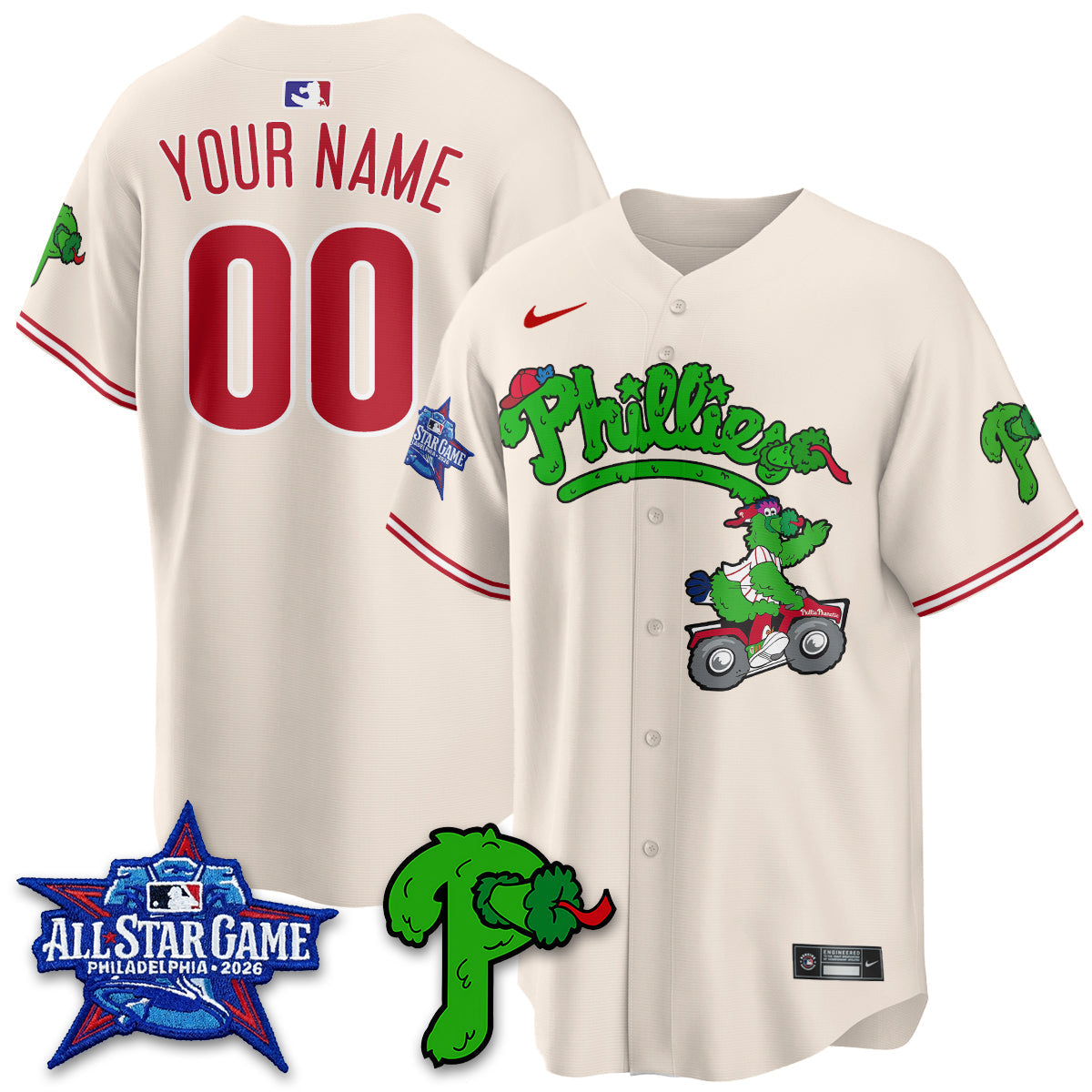 PHI Phanatic Vapor Limited Custom Jersey V2- Stitched
